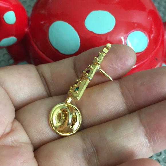 🖤JJ©️1988 Vtg Christmas tree 🎄 pin - Picture 4 of 9